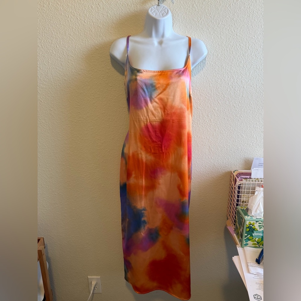 Wild Fable Multicolor Beautiful Tie-Dye Dress